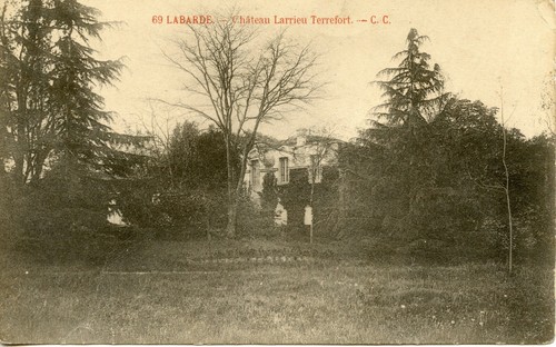 Carte postale gironde - carte,
