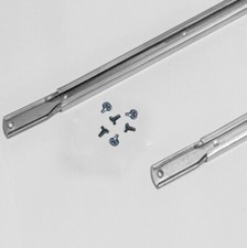 2x 117228 - 8x 117327 - Support barre télescopique lit IKEA Malm Hemnes avec vis