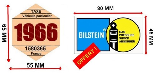 Vignette fiscale 1966 collage - vignette,