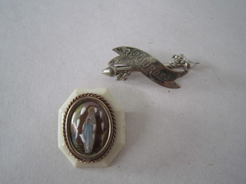 Lot broches ancienne - broches,