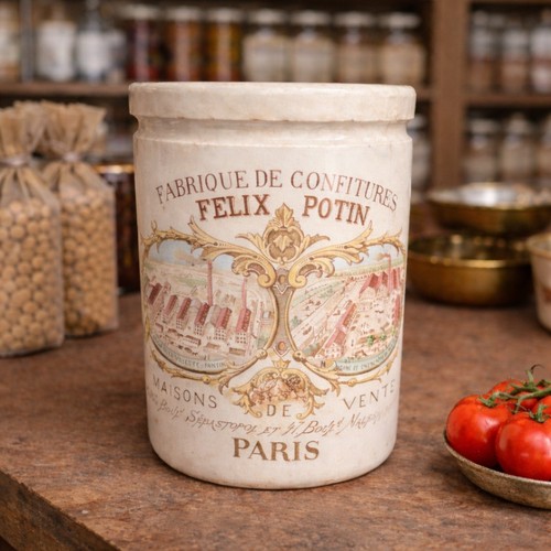 Pot ancien félix potin - pot,