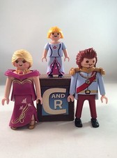 PLAYMOBIL FAMILLE ROYALE, ENFANTS, ROIS, MÉDIÉVAL.