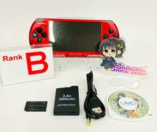 Sony PSP-3000 rouge noir