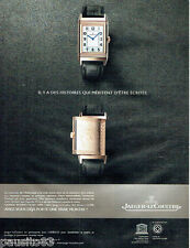 PUBLICITE ADVERTISING 086  2011  la montre Jaeger-Lecoultre  reverso Ultra thin