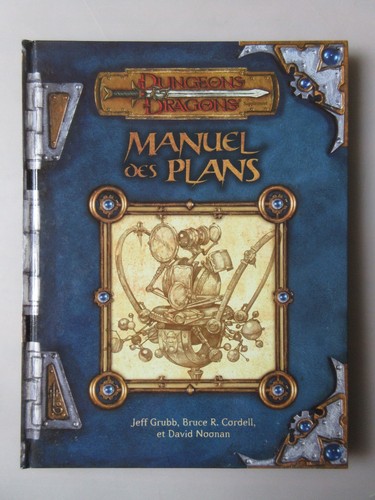 Manuel des plans dungeons - manuel,