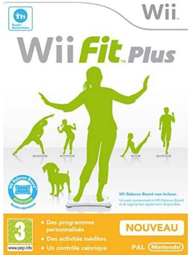 Jeu wii fit plus - jeu,
