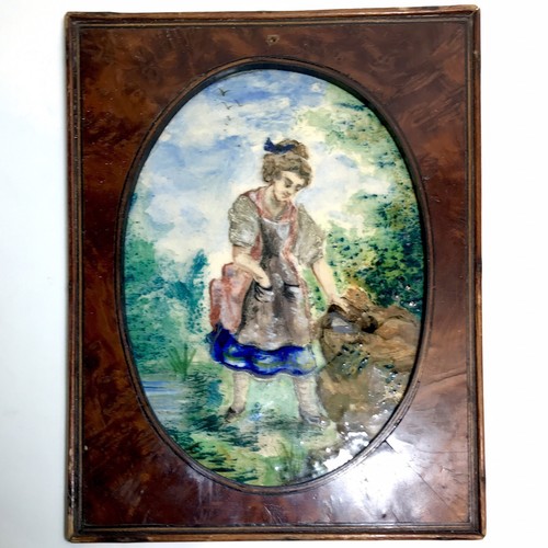 Rare xixe cadre plaque - cadre,