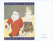 TINTIN  Carte de Voeux 1990