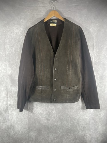 Veste vintage suède made - veste,
