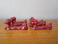 6 Porte couteaux en céramique