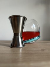doseur Cocktail Acier Inoxydable Bords Arrondis 1 Pièce