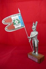 Les étains du Prince 1er Empire Dragons 14e Régiment Guidons 1802/1804