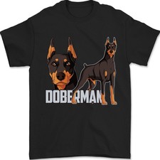A Doberman Illustration Chien