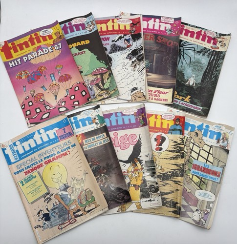 Lot tintin 1987 42e année - 10,