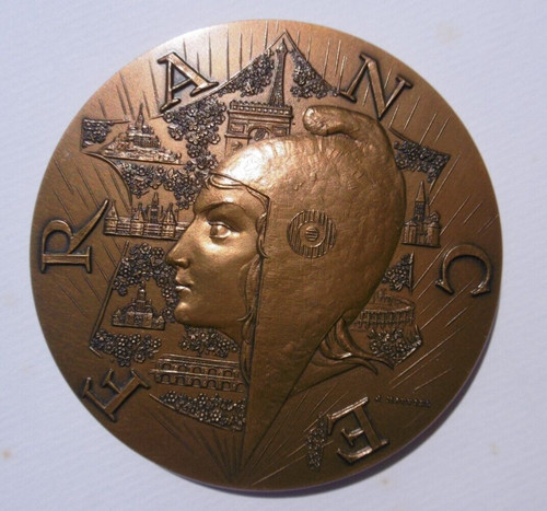 Medaille bronze france - en,