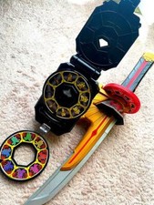 Power Rangers Samurai Shinkenger DX Shinkenmaru Inroumaru Set Morpher Spin Sword