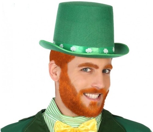 Chapeau vert haut forme - vert,