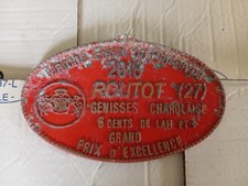 Plaque concours animaux - plaque,