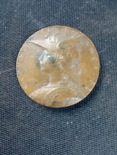 Medaille Cuivre Ministere De L'interieur  O. Roty Art Nouveau Rare En Cuivre