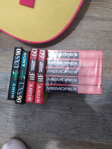 Lot cassettes audio - 8, sony