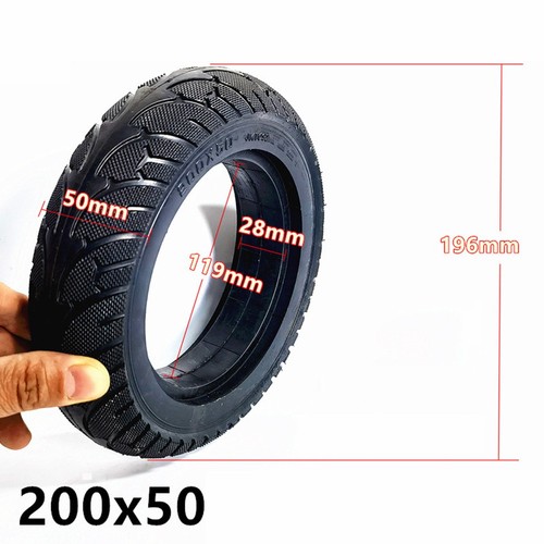 Pneu solide pratique - , pouces
