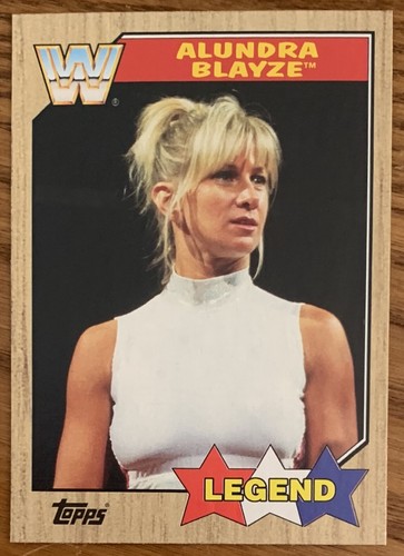 Alundra blayze 2007 topps - blayze,,