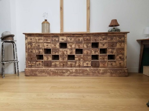 Meuble métier bois à - de,