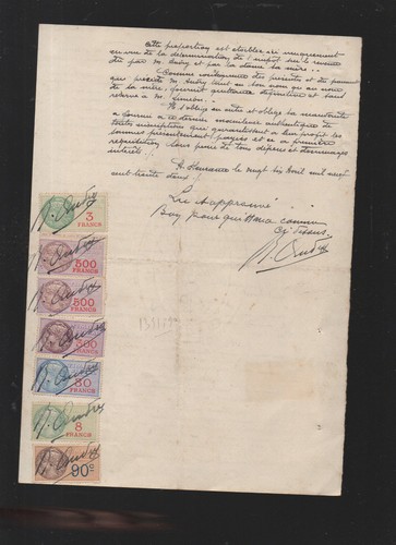 Timbres fiscaux tres - timbres,