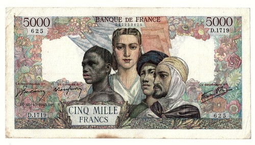 France 5000 francs - –, 5000 francs