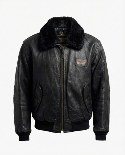 Veste redskins vintage cuir - veste,