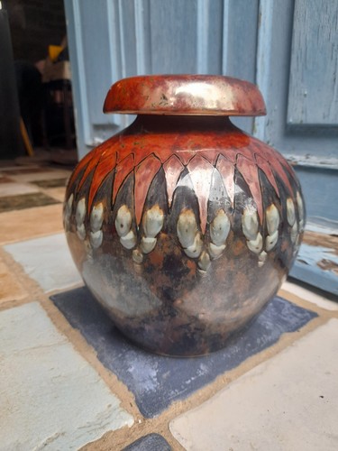 Superbe vase signé - signé, camille