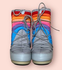 Moon Boot Womens Rainbow Icon