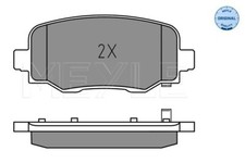 Meyle 025 257 - , pad