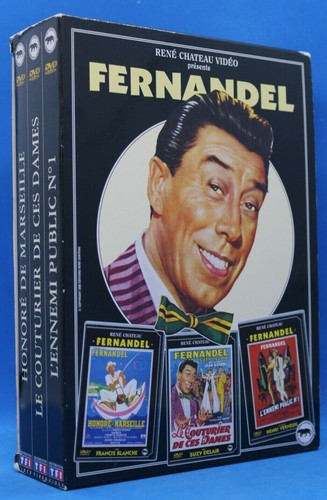 Coffret dvd fernandel - coffret,