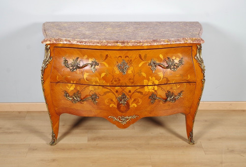 Commode louis bois de - commode,