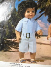 patron poupée juillet 1978