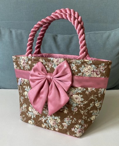 Sac cabas rétro floral - cabas,