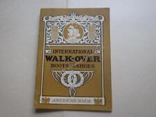 1910.Catalogue International Walk-Over boots and shoes.chaussure.