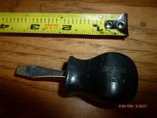 Snap-on SSD1 1/4" Tournevis tronqué tête plate à fente noir poignée rigide 