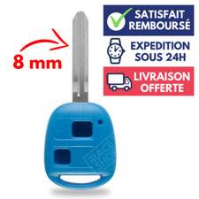 ►►Coque Clé BLEU CLAIR