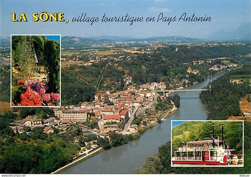 Carte postale la sone - 38,