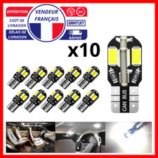 10x Ampoule LED T10 W5W CANBUS