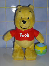 PELUCHE WINNIE L'OURSON MARCHANT PARLANT DISNEY MATTEL 30 CM TRES BON ETAT !