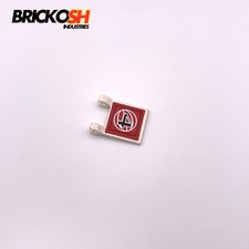 LEGO 2335pb051 Flag 2x2 Square