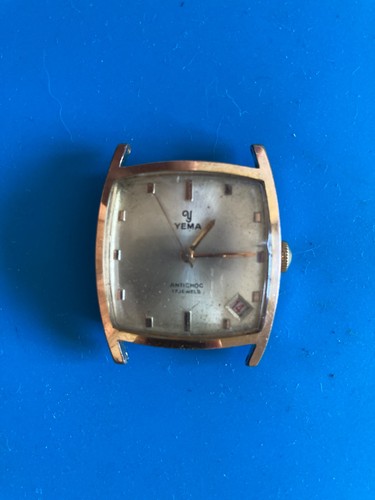 Montre yema plaquée - yema, or