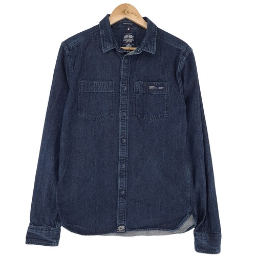 Superdry chemise jean homme - chemise,