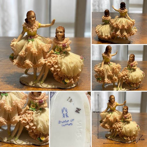 Rare figurine dresden germany - figurine,