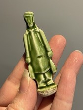 Figurine Petit Personnage Peinture Émaillée Art Asiatique À Identifier