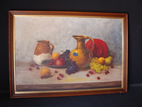 Tableau nature morte aux