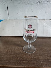 VERRE A BIERE PUBLICITAIRE BAR  BASSE YUTZ STAMMPILS